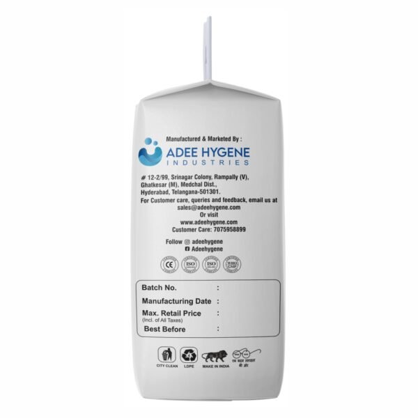 DR. HYGENE Adult Diapers Tape Style - Extra Large SIZE with odour lock, Unisex, Leakproof, Wetness Indicator and Anti-Bacterial Absorbent Core -Waist Size 120-170 CM/ 48-68 Inch - Image 3